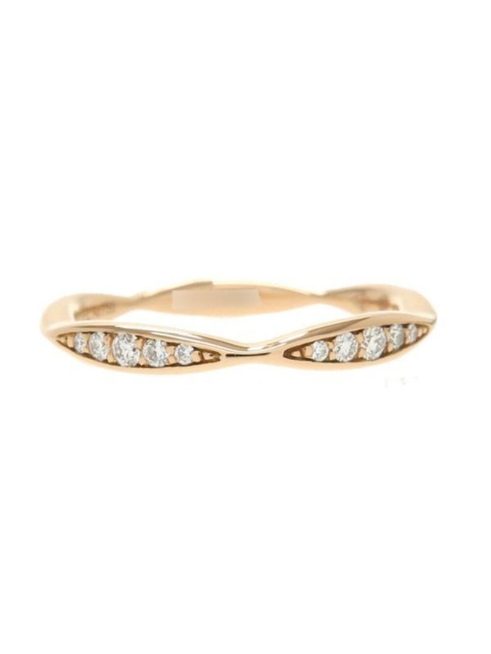 Chanel Camellia Collection Ring Half Eternity